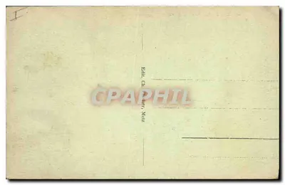 METZ - A Postagem Central — editor Émile Ch. Gaphiler, Metz, n° 56 — Verso
