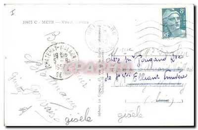 Cigogne — Wydawca Cigogne, nr 10871 C — Rewers