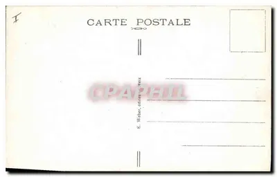 Metz — Chiesa di San Eucaire — Editore E. Weber, n°23 — Verso