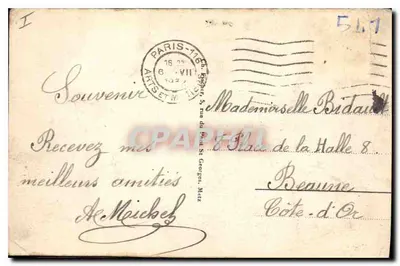 Metz - Damska Przepaść i Katedra — wydawca nie widoczny, nr serii 427 — Rewers