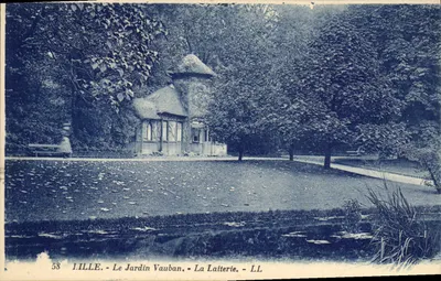 Lille - O Jardim Vauban - A Latterie - LL