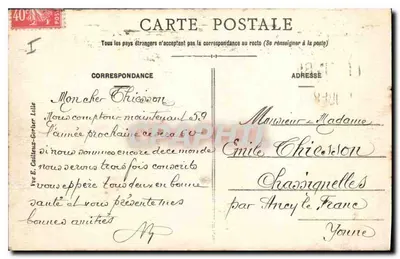 Lille — A Bolsa e o Teatro — E. C. — Verso