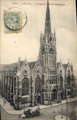 Lille — A Igreja de São Maurício — Edição G. L.