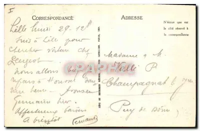 LILLE - A PORTA DE PARIS — Edição Especial A. Toupial, n°34 — Verso