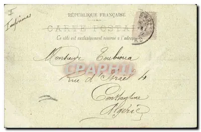 LILLE — A Estátua do Geral Nogier — LL. — E. M. Crience Cie — Verso