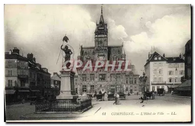 Compiègne — O Hotel de Ville — L.L.