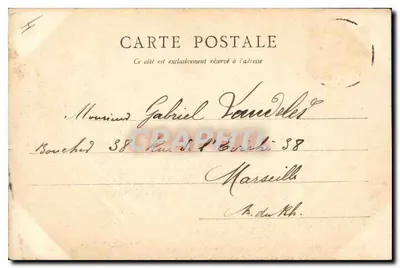 Belfort - Wieża Miotte — Émile Martin, wydawca — Rewers
