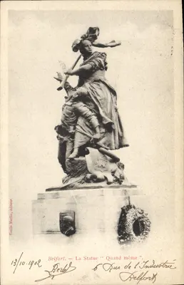 Belfort — A Estátua « Quand même » — Émile Marlin, editor, n° 6 Rua da Indústria