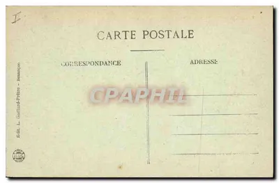 Belfort — O Monumento dos 3 Sítios — Editor L. Gaillard-Prêtre - Besançon, n° 970 — Verso