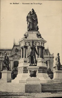 Belfort — Monument dos Três Assedios — Édit. P.P. - B