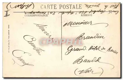 Belfort — Monument 'Quand Même' — szczegół — autor Mercié — LL n°130 — Rewers