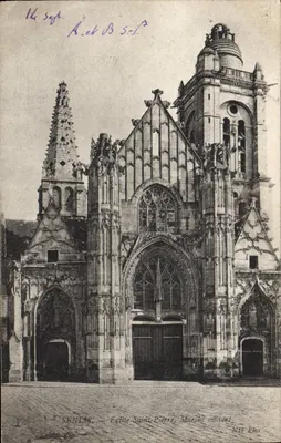 Senlis — Igreja de São Pedro, Mercado Coberto — N.D. Fot.