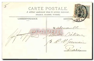 Castelo dos Reis da França, ruínas das torres — Senlis — BIMI-BROMURE & BREGER FRÈRES (DEPOSÉ) — A. Rochereau, editor e livraria — Verso
