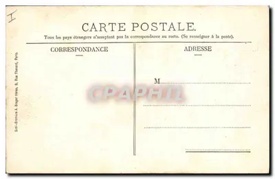 Senlis - Stare Szpitalne Wnętrze — Vignon fils, wydawca, Senlis — Rewers