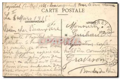 Bar-le-Duc — widok z Grangettes — E. C. — Rewers