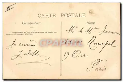 O Ornain abaixo do Ponte Saint-Jean — Bar-le-Duc — editor não identificado, n° 35 — Verso