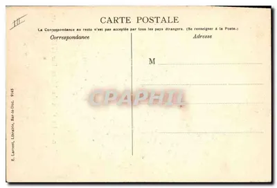 Widok miasta Bar-le-Duc — wydawca E. Laurent, nr 949 — Rewers