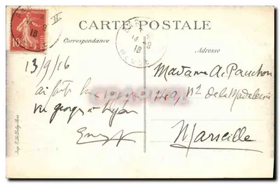 Bar-le-Duc — Les Quais — Edição 'La Civette' n°12 — Verso