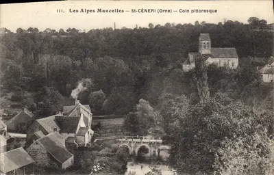 Alpes Mancelles — St-Céneri (Orne) — Canto pitoresco
