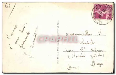 Alpes Mancelles — St-Céneri (Orne) — Canto pitoresco — Verso