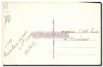 Alpes Mancelhas — St-CÉNERI (Orne) — Canto pitoresco — Verso