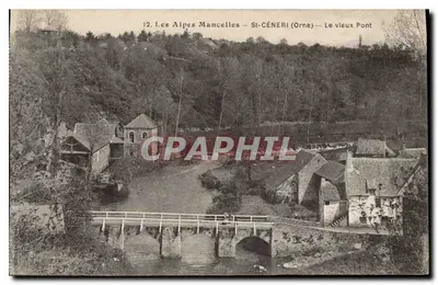 Alpes Mancelles — St-Céneri (Orne) — O velho Ponte