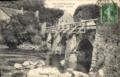 As Alpes Mancelles - St-Céneri - O Pont — editor Paris-Laux em Paris