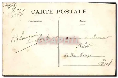 As Alpes Mancelles - St-Céneri - O Pont — editor Paris-Laux em Paris — Verso