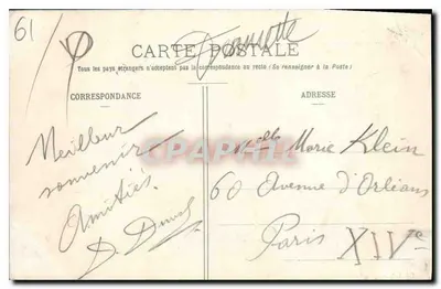 St-Cénéré - A Capela — editor não visível, número de série não legível — Verso