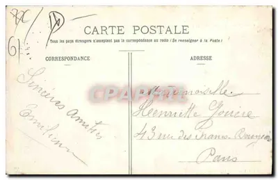 St-Cénéré - La Chapelle — editor não visível, número de série ilegível — Verso