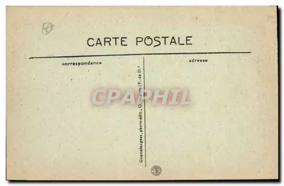 Clermont-Ferrand — Plac Jaude, Klasztor Minimów i Rue Blatin — G. d'O. — Rewers
