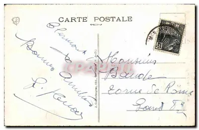 Clermont-Ferrand — Monument Vercingétorix — G. D'O. - 1082 — Rewers