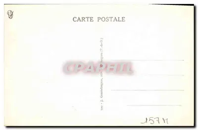 Clermont-Ferrand — Katedra i Urbanistyczny Zabytek II — J. Gouttefanges, wyd. (P.-d.-D.) — Rewers
