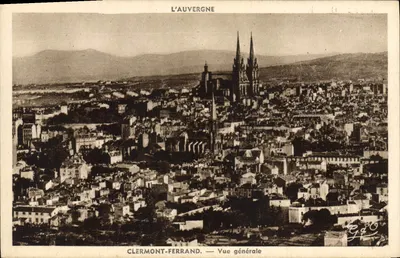 Clermont-Ferrand — Vista geral — J. Gouttiéfanaux