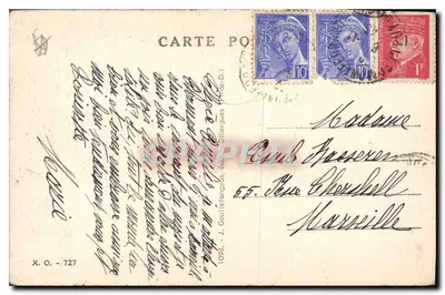 Clermont-Ferrand — Katedra — L'Auvergne — Rewers