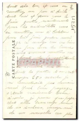 Clermont-Ferrand — Plac Blaise Pascal — Perspektywa na Puy-de-Dôme — G. d'O. - 1074 — Rewers