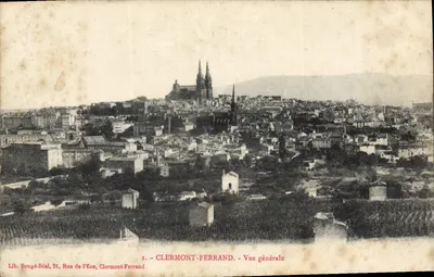 Clermont-Ferrand — Vista geral — Lib. Bougé-Béal, 21 Rue de l’Ecu, Clermont-Ferrand