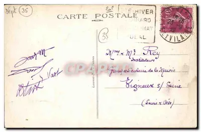 Côte d'Émeraude — Dinard — Promenada Clair de Lune i Bric à Brac — Rewers