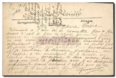 Dinard — A Praia e a Malouine — LL, n° 448 — Verso
