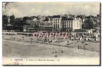 Dinard - O Casino e o Hotel des Terrasses - LL