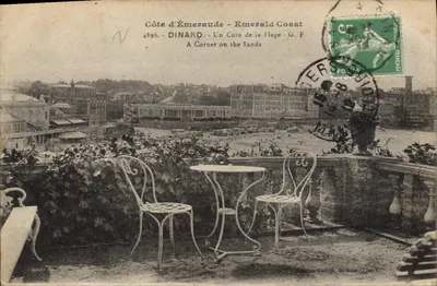 Costa de Esmeralda - Dinard - Um Canto da Flage - G. F.