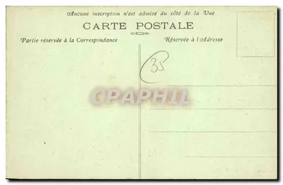 Dinard - A Praia - A Malouine — Edição Guérin, St-Malo (T.-et-V.) — Verso