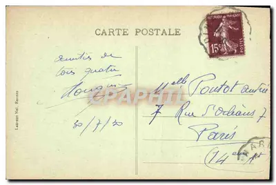 Costa de Émeraude - A Praia e Ponta da Malouine - DINARD - 1602 — Verso