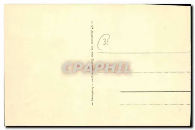 Dinard - Północna część Malouine — widok plaży z kąpielącymi się i wille na skałach — seria 15, wydawca Cie. d'Albums des Arts Photométriques, Strasbourg — Rewers