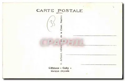 Dinard (I.-et-V.) — O Pool e a ponta do Moulinet — Gaby — Verso