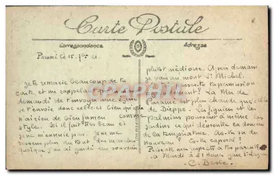 Saint-Malo — A Catedral — editor desconhecido, n° 248 — Verso