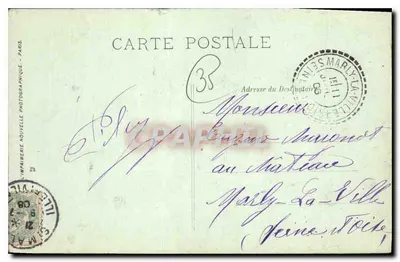 Saint-Malo — De Plage Bon-Secours — LL. N° 142 — Achterkant