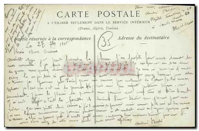 SAINT-MALO. — De Strand, het Hotel Franklin en het Casino — Collecties ND Fot — Achterkant