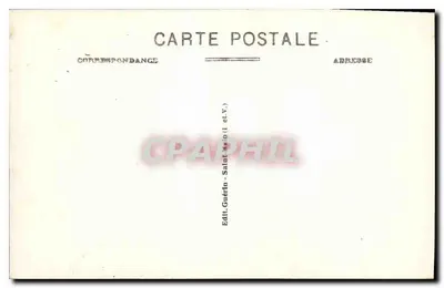 St-Malo - Os Muros - O Môle — Costa da Esmeralda, G.F. n°10 — Verso