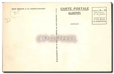 Saint-Malo - A Promenade du Sillon e o Hotel Franklin — Edit. Galeries Modernes LL, n°221 — Verso